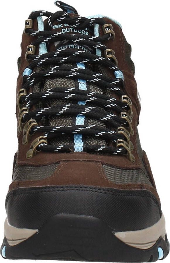 Skechers Trego Base Camp Dames Sneakers Chocolate