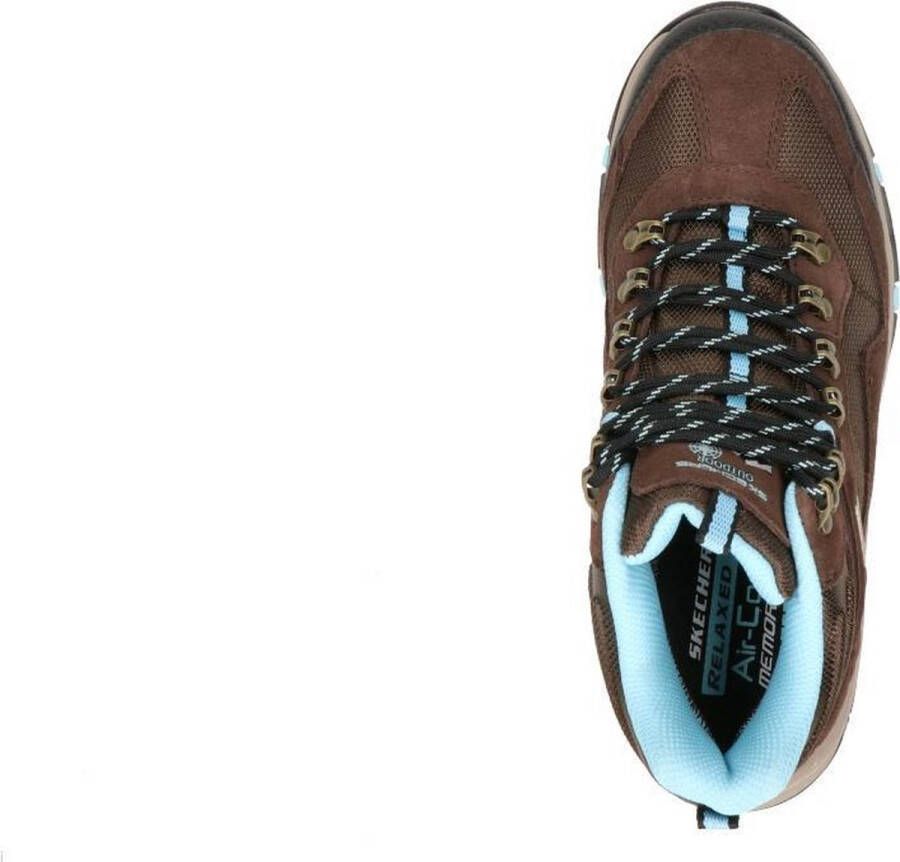 Skechers Trego Base Camp Dames Sneakers Chocolate