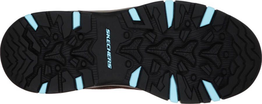 Skechers Trego Base Camp Dames Sneakers Chocolate