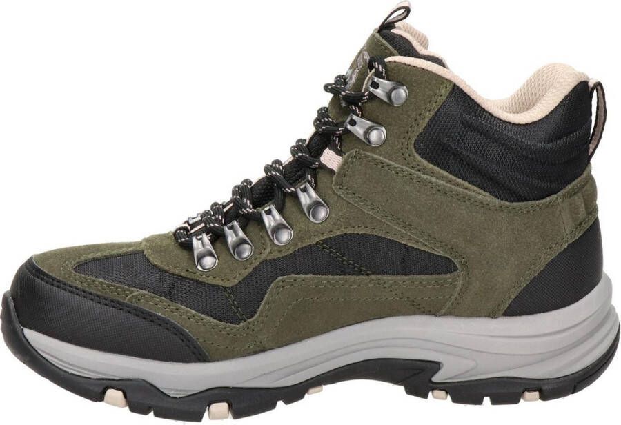 Skechers Trego Base Camp Dames Wandelschoenen Kaki