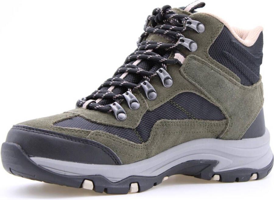 Skechers Trego Base Camp Dames Wandelschoenen Kaki