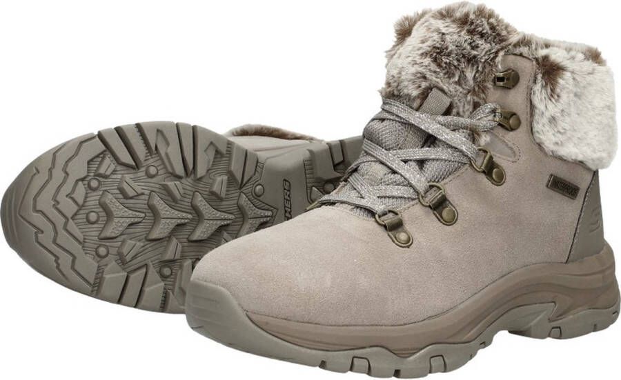 Skechers Trego-Falls Finest Dames Laarzen Taupe