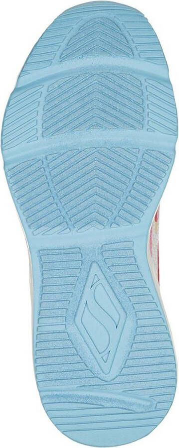 Skechers Tres Air Sneakers Pink White Blue Natural Dames