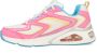 Skechers Tres-Air Uno Extraordin-Airy 177427 WPK Wit Roze - Thumbnail 9