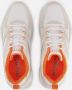 Skechers Tres Air Terti Airysneaker Sneaker Dames Wit Beige Oranje - Thumbnail 15