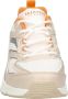 Skechers Tres Air Terti Airysneaker Sneaker Dames Wit Beige Oranje - Thumbnail 9