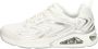 Skechers Trendy witte Airy sneakers met metallic accenten Wit Dames - Thumbnail 3
