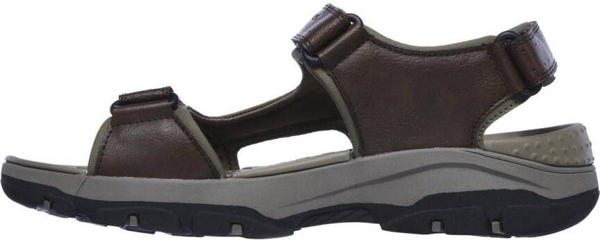 Skechers Tresmen Hirano Heren Sandalen Brown