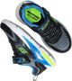 Skechers S Lights Tri-namics Klittenband Sneaker Jongens Zwart Grijs Blauw - Thumbnail 9