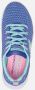 Skechers Triple Flex Sneakers Vrouwen Blue Aqua - Thumbnail 2