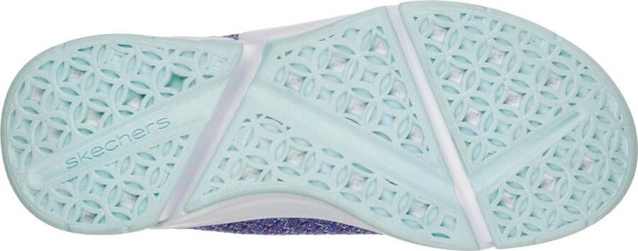 Skechers Triple Flex Sneakers Vrouwen Blue Aqua