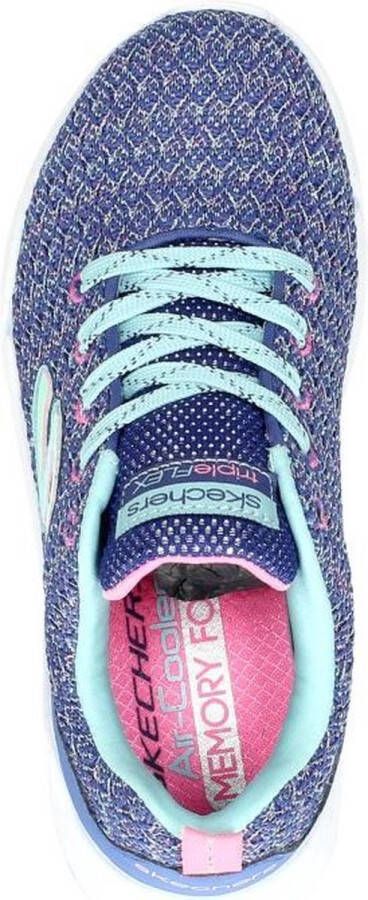 Skechers Triple Flex Sneakers Vrouwen Blue Aqua