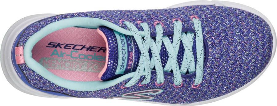 Skechers Triple Flex Sneakers Vrouwen Blue Aqua