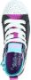 Skechers Twi Lites Patch Cuties Meisjes Sneakers Zwart - Thumbnail 10