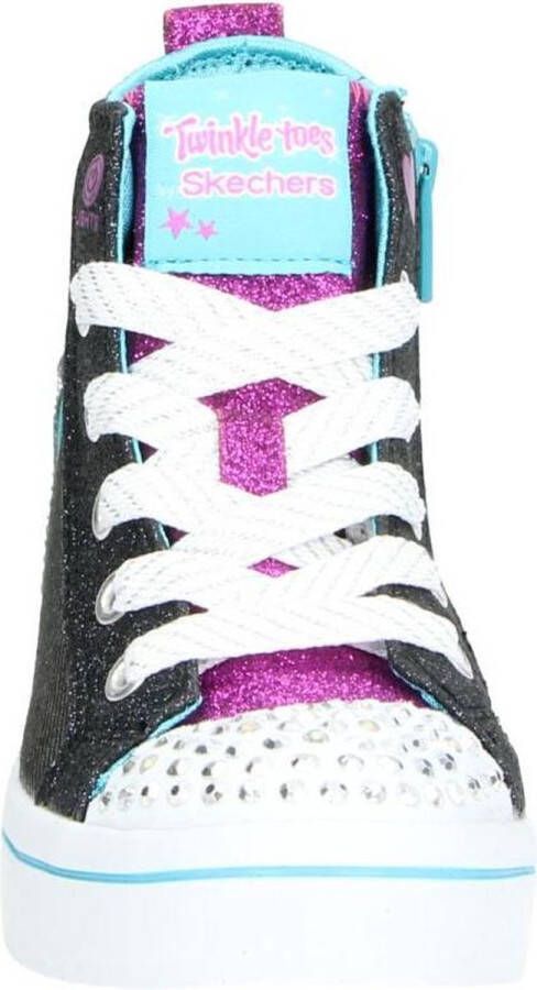 Skechers Twi Lites Patch Cuties Meisjes Sneakers Zwart - Foto 14