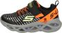 Skechers Twisty Bright Novlo kinder sneakers Zwart Maat Uitneembare zool32 - Thumbnail 14