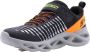 Skechers Twisty Bright Novlo kinder sneakers Zwart Maat Uitneembare zool32 - Thumbnail 17