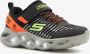 Skechers Twisty Bright Novlo kinder sneakers Zwart Maat Uitneembare zool32 - Thumbnail 22