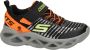 Skechers Twisty Bright Novlo kinder sneakers Zwart Maat Uitneembare zool32 - Thumbnail 31