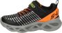 Skechers Twisty Bright Novlo kinder sneakers Zwart Maat Uitneembare zool32 - Thumbnail 33