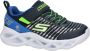 Skechers Twisty Brights jongens sneaker Blauw multi - Thumbnail 4