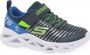 Skechers Twisty Brights jongens sneaker Blauw multi - Thumbnail 8