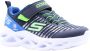 Skechers Twisty Brights jongens sneaker Blauw multi - Thumbnail 9