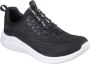 Skechers Ultra Flex 2.0 Lite-Groove Dames Sneakers Black White - Thumbnail 17