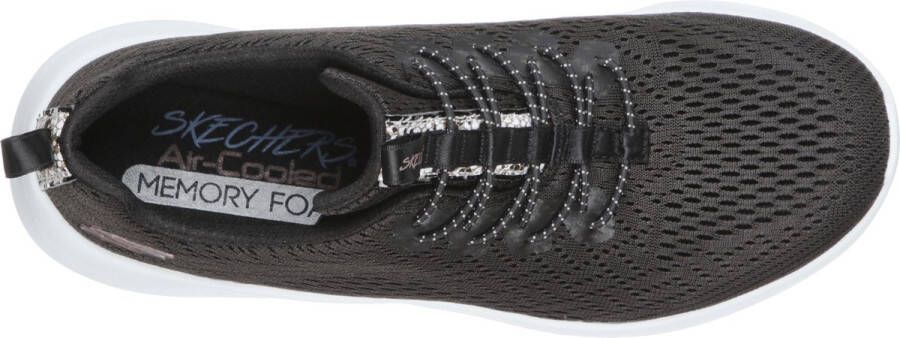 Skechers Ultra Flex 2.0 Lite-Groove Dames Sneakers Black White