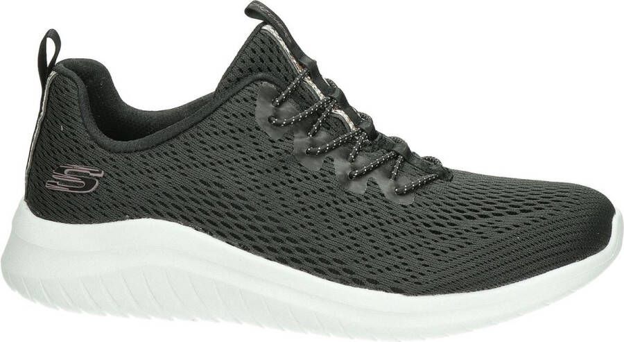 Skechers Ultra Flex 2.0 Lite-Groove Dames Sneakers Black White