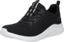Skechers Ultra Flex 2.0 Lite-Groove Dames Sneakers Black White - Thumbnail 5