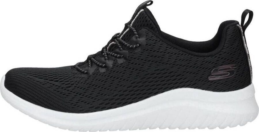 Skechers Ultra Flex 2.0 Lite-Groove Dames Sneakers Black White