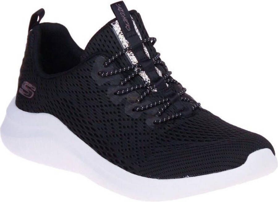 Skechers Ultra Flex 2.0 Lite-Groove Dames Sneakers Black White