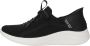 Skechers Ultra Flex 3.0 Brilliant Slip-ins 149710-BLK Vrouwen Zwart Sneakers Sportschoenen - Thumbnail 8