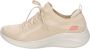 Skechers Ultra Flex 3.0 Sneakers Beige Vrouw - Thumbnail 8