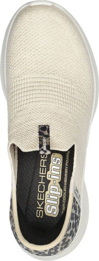 Skechers Ultra Flex 3.0-Natural Step Dames Sneakers beige