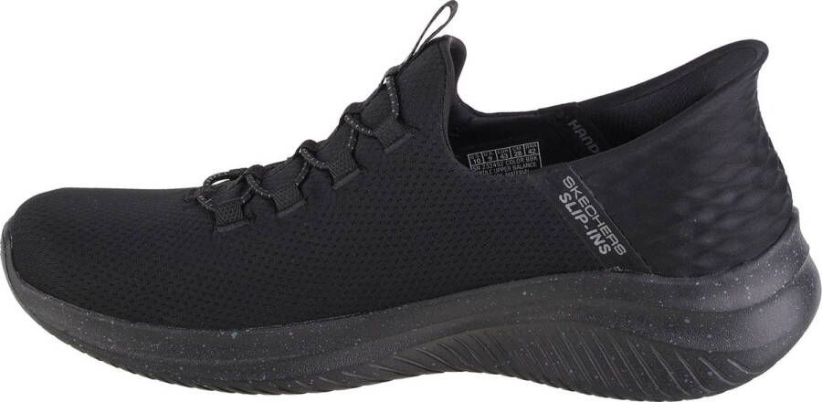 Skechers Ultra Flex 3.0 Right Away Slip-ins 232452-BBK Mannen Zwart Sneakers Sportschoenen