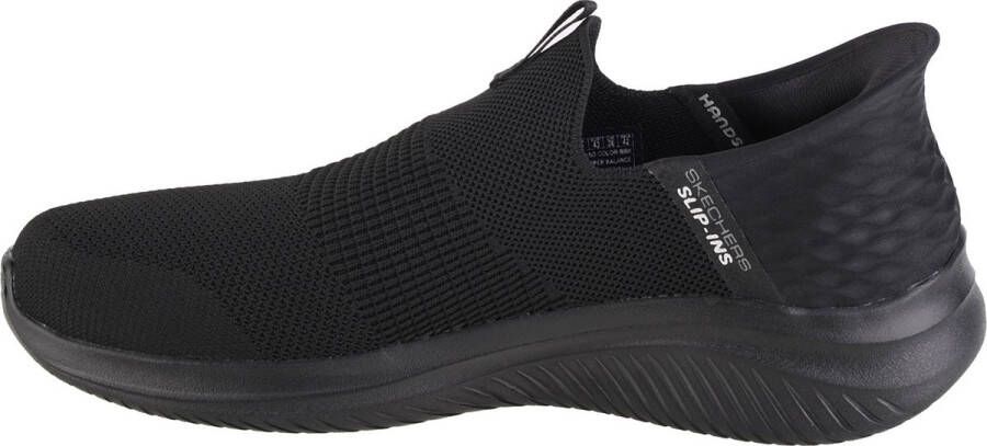 Skechers Ultra Flex 3.0 Smooth Step 232450-BBK Mannen Zwart Sneakers Sportschoenen