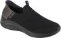 Skechers Slip-ins Ultra Flex 3.0M Smooth Step Dames Instappers Zwart - Thumbnail 5
