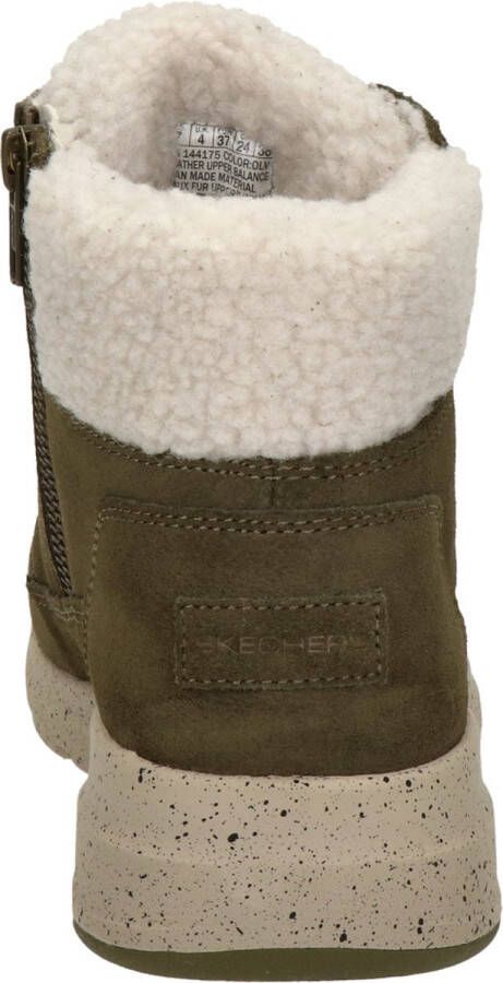 Skechers Ultra Go dames veterboot Kaki