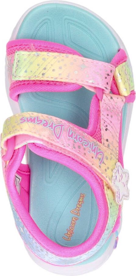 Skechers Unicorn Dreams kinder sandaal Roze - Foto 3