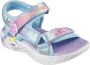 Skechers Unicorn Dreams sandalen blauw roze Meisjes Textiel Dierenprint 30 - Thumbnail 13