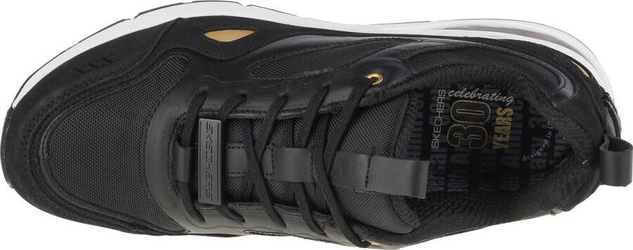 Skechers Uno 2 232349-BKGD Mannen Zwart Sneakers