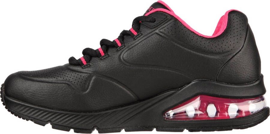 Skechers Uno 2 2nd Best 155542-BBK Vrouwen Zwart Sneakers