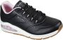 Skechers Uno 2nd Best Sneaker Zwart Roze Zwart Dames - Thumbnail 12