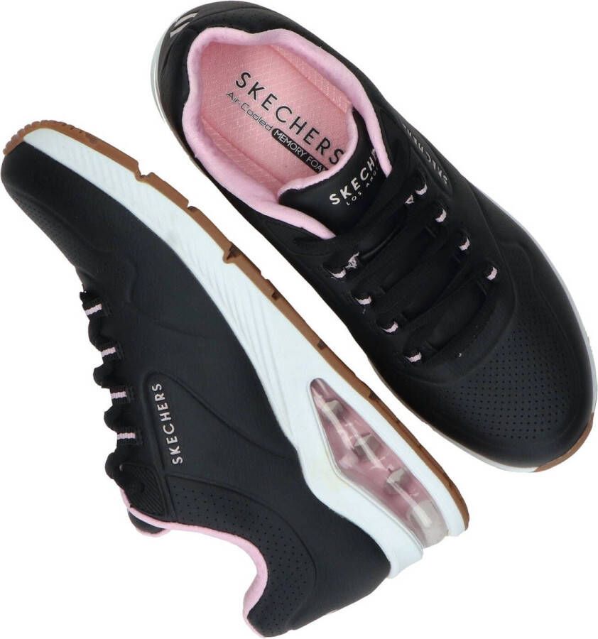 Skechers Uno 2 2Nd Best Dames Sneakers Black