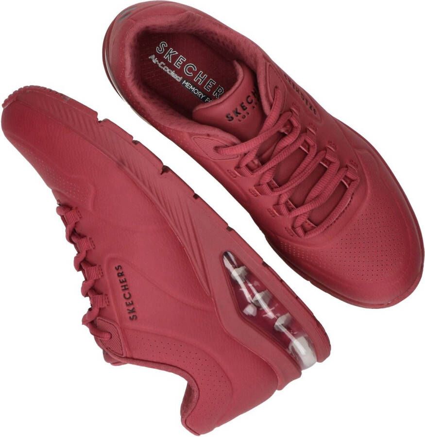 Skechers Uno 2 Air Around You sneakers rood Dames