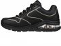 Skechers Uno 2 Golden Trim Vrouwen Sneakers Zwart - Thumbnail 8