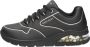 Skechers Uno 2 Golden Trim Vrouwen Sneakers Zwart - Thumbnail 9