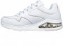 Skechers Sneakers UNO 2 GOLDEN TRIM met metallic-details vrijetijdsschoen lage schoen veterschoen - Thumbnail 7
